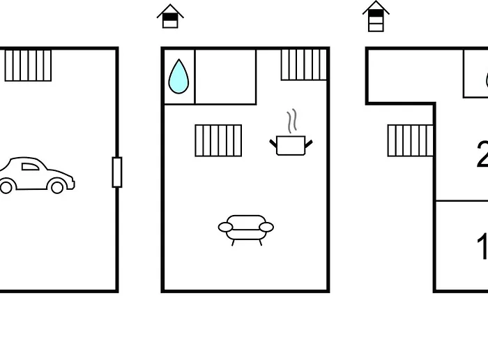 2 Bedroom Awesome In Dom wakacyjny *